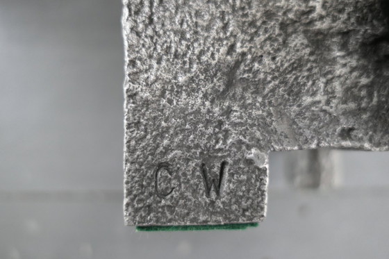 Image 1 of Vintage Brutalist candlestick Design Willy Ceysens