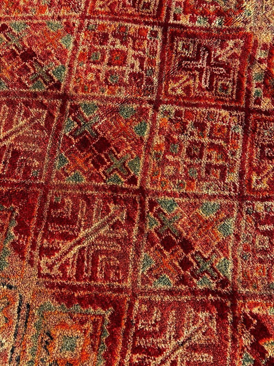 Image 1 of Vintage Moroccan Boujad Rug 180x290 cm – Handmade Berber Wool Rug