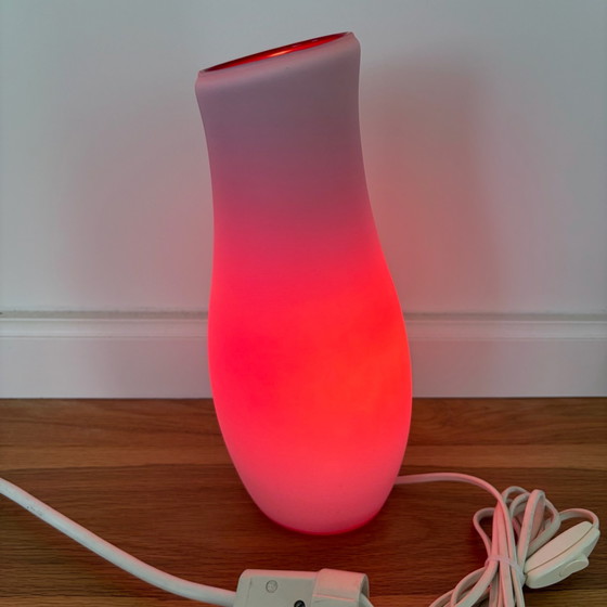 3x IKEA Mylonit Table lamps, opal glass, organic shape (photo 10 of 14)
