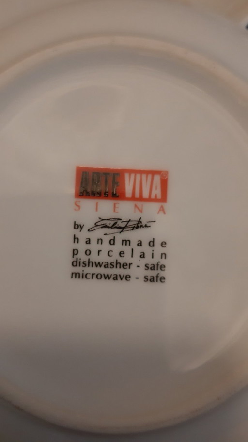Vintage Arte Viva Siena servies set. – Porcelain (photo 2 of 5)