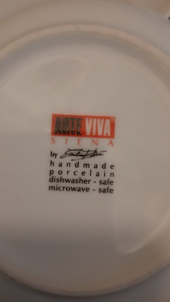 Vintage Arte Viva Siena servies set. – Porcelain (photo 2 of 5)
