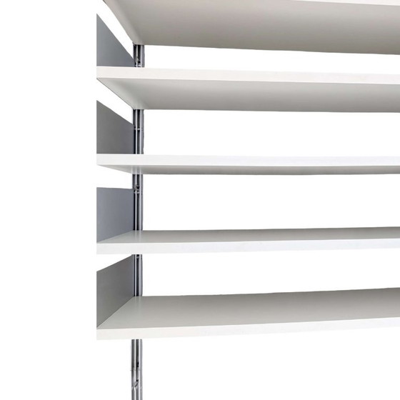 Original Dieter Rams 606 Midcentury Shelving unit Vitsoe Aluminium2 (photo 7 of 7)