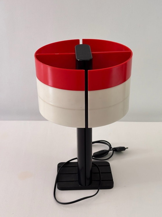Image 1 of Stigram tafellamp van Jean Pierre Vitrac voor Verre Lumière, Frankrijk, circa 1980