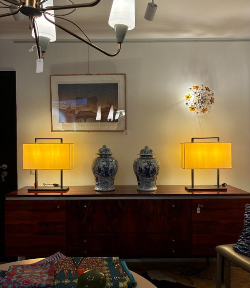 Paar Vintage Tafellampen