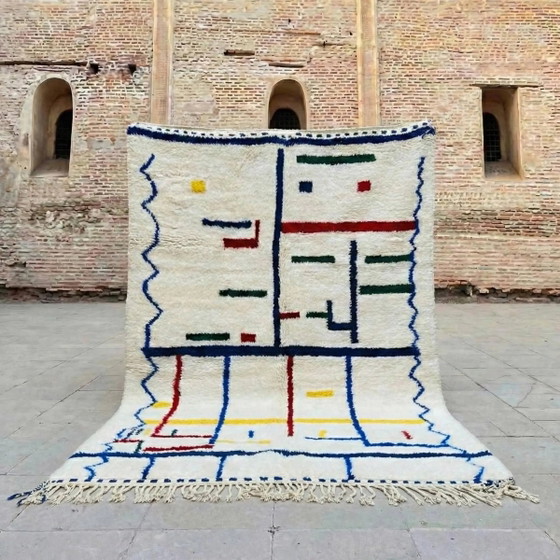 Traditional Moroccan rug made of natural wool, 2.5 x 1.5 m. – Rugs & carpets (photo 2 of 11)
