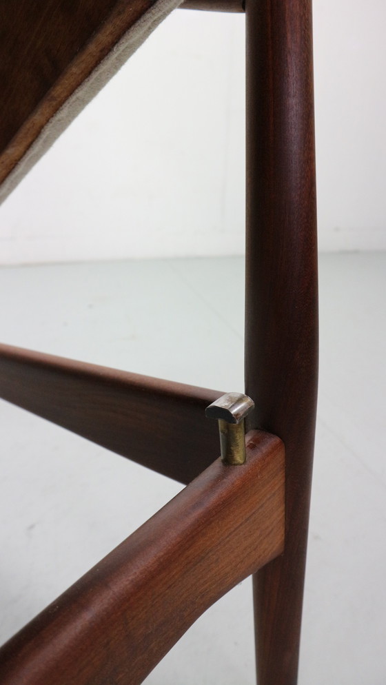 Image 1 of Sillón danés ajustable con respaldo alto en teca, de Ib KOFOD LARSEN