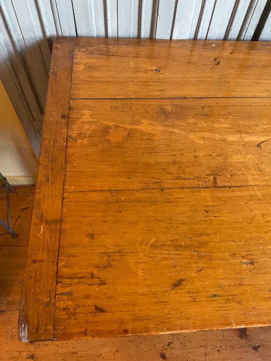 Image 1 of Small table Kitchen table Work table Side table French