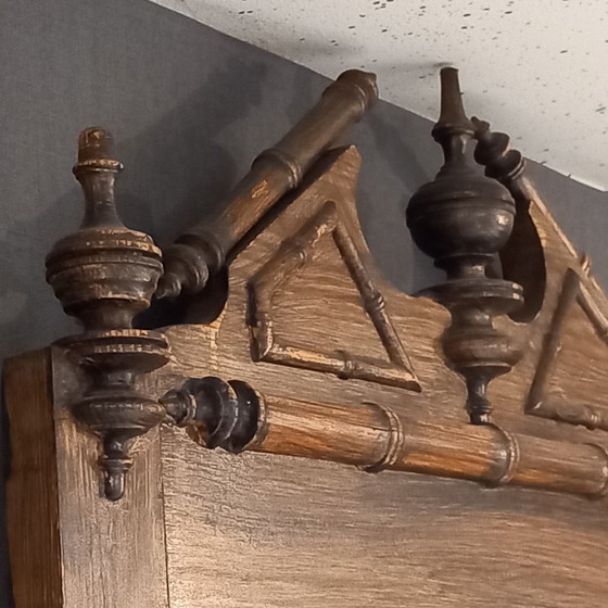 Image 1 of Antiek Frans Faux Bamboo dressoir