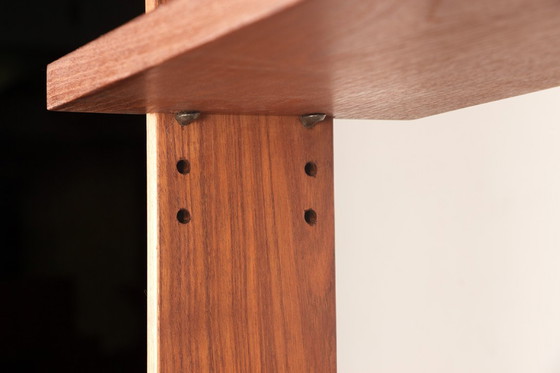 Image 1 of Grande scaffale mobile e modulare in teak danese di H. Brockmann Petersen, anni '60.