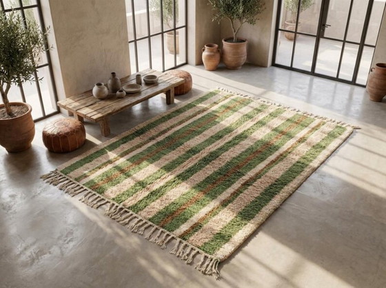 Image 1 of Tappeto berbero in lana naturale, 200 cm x 300 cm