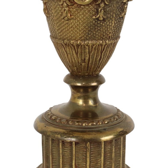 Grande lampe de table en laiton, style Empire français classique, 59 cm – Brass (photo 8 of 18)
