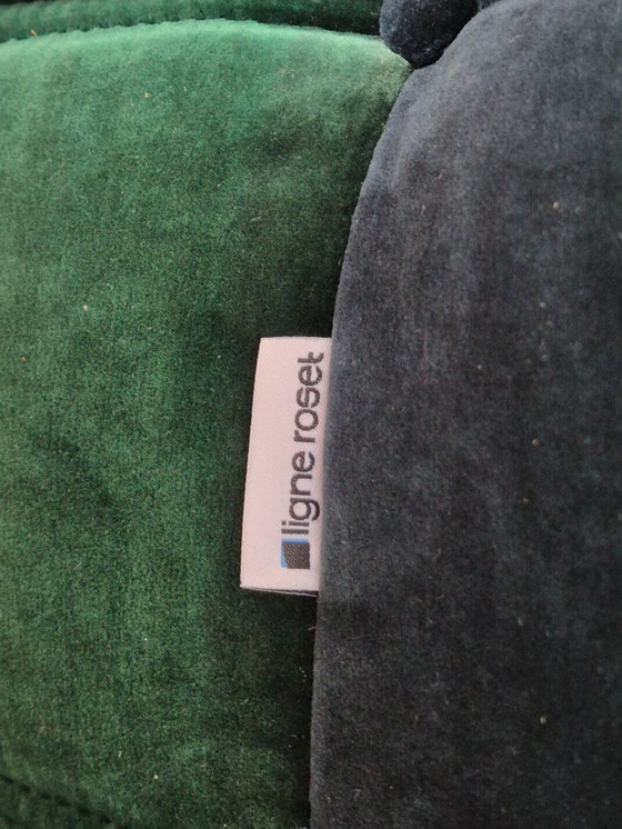 Image 1 of Togo Sofa 3 seater in Velvet by Michel Ducaroy for Ligne Roset