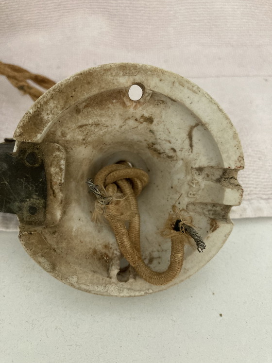 Image 1 of Ancien monte et baisse en porcelaine année 50’S