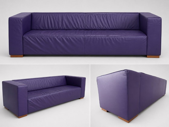 Gelderland 6430 B4 Kubusbank (Jan Des Bouvrie) – Couches, Leather (photo 5 of 5)