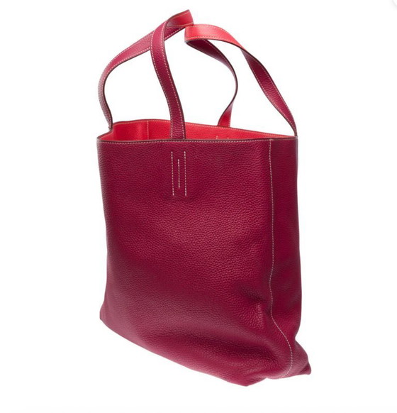Image 1 of Sac HERMES en Cuir Rouge - 101897