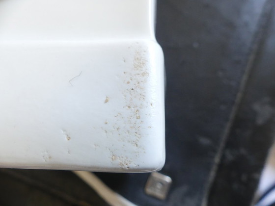 Image 1 of Ceramic sphere lamp, wall light, sphere lamp, white opal glass, 1930s, UK1aeb