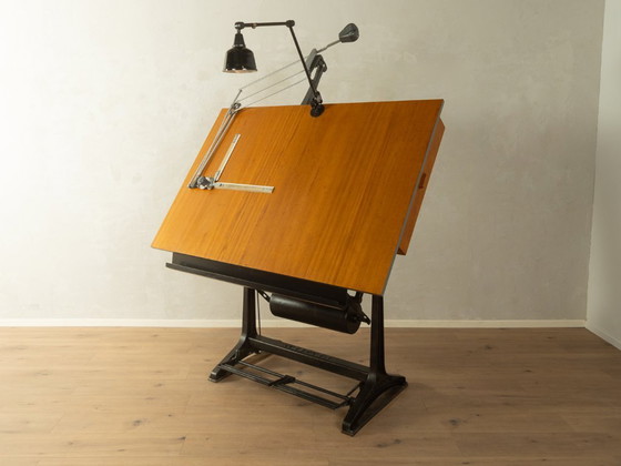 Image 1 of 1950s Drafting Table, Kuhlmann & Nestler, Vintage