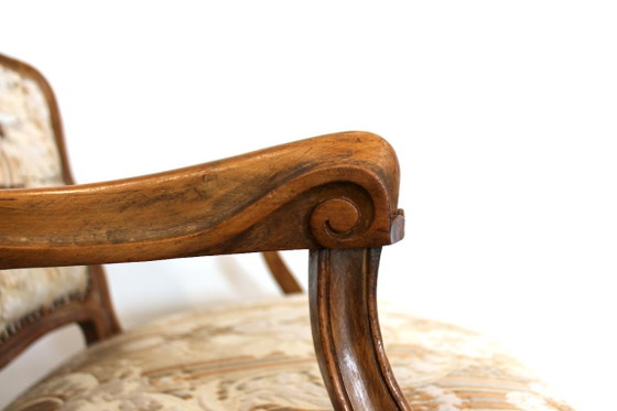 Poltrona antica barocca – Poltrone, Velvet, Wood (photo 8 of 12)