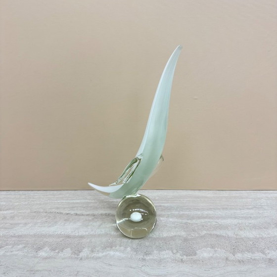 Image 1 of Escultura de cristal de Murano de Livio Seguso, Italia