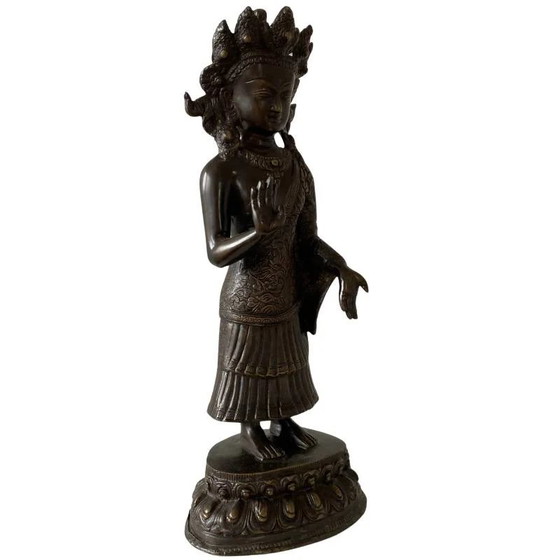 Estatua de Buda Dipankara de pie en bronce – lote 180 – Esculturas, Bronze (photo 8 of 10)
