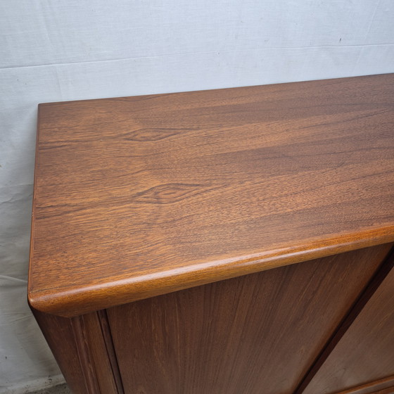 Image 1 of Axel Christensen vintage Deens wandmeubel highboard dressoir