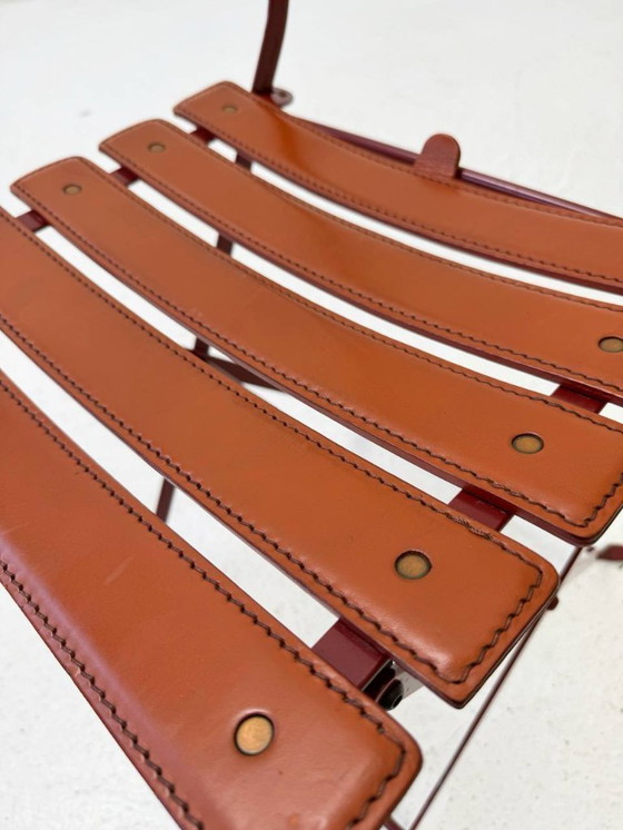 Image 1 of Set of 4 Celestina folding chairs by Zanotta, 1980s