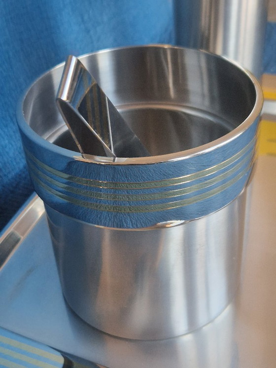 Image 1 of Set cocktail in acciaio e vassoio Piazza-EffePi 