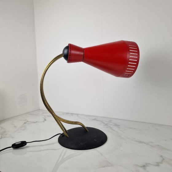 Image 1 of Rare Adjustable BAG Turgi Desk Lamp – Switzerland, circa 1950s