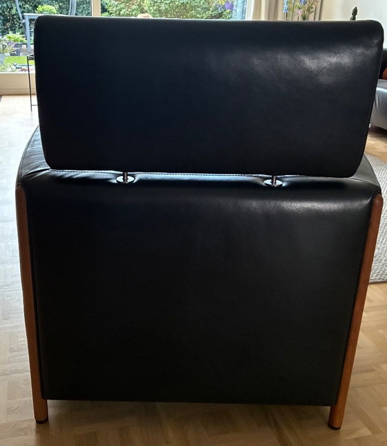 Divano di design Leolux Goncharov con 2 poltrone Goncharov. – Divani 3 posti, Pelle (photo 6 of 7)