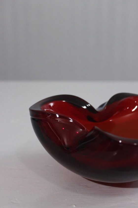 Image 1 of Vintage Murano glazen zaklepel, Toso Barovier-stijl, Italië, jaren 70