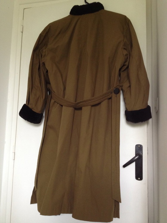 Image 1 of Cappotto lungo in doppia pelliccia di Yves Saint Laurent