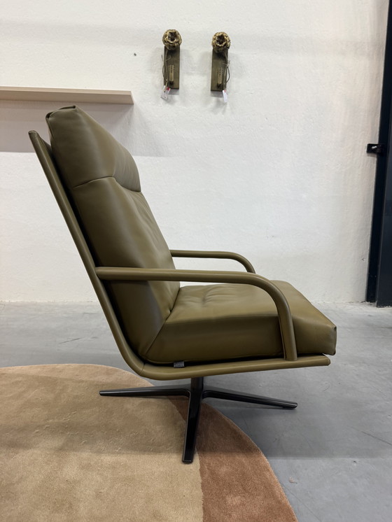 Image 1 of Leolux Kudo Two Fauteuil Raffino Fennic leer 