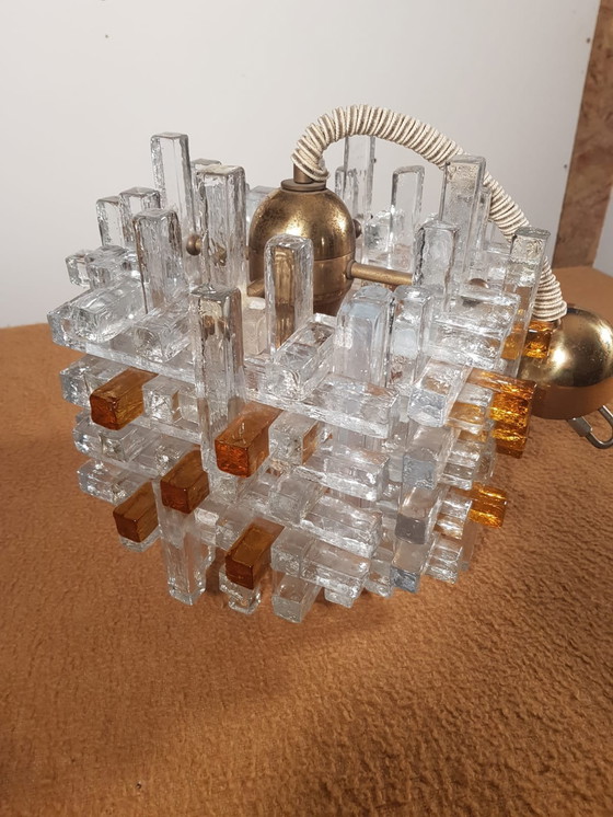 Image 1 of Poliarte Chandelier by Albano Poli, Italy, 1960s