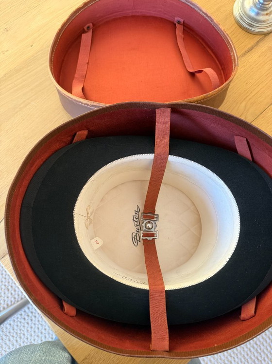 Image 1 of Vintage Burton top hat with original hat box