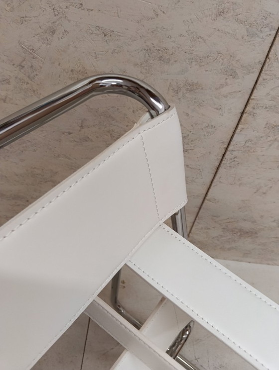 KNOLL Studio Poltrona WASSILY B3 NUOVA, in Cuoio Bianco – Poltrone, Leather (photo 43 of 83)