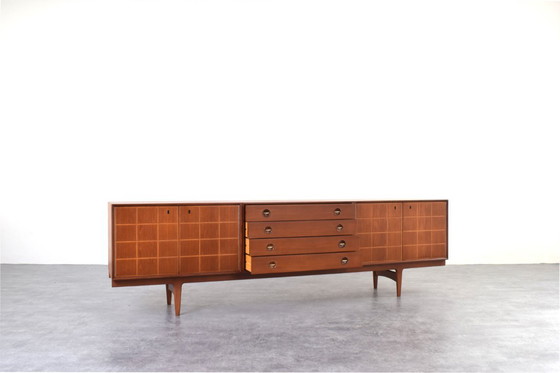 Image 1 of Mid-Century Teak Sideboard by Rolf Rastad & Adolf Relling for Gustav Bahus