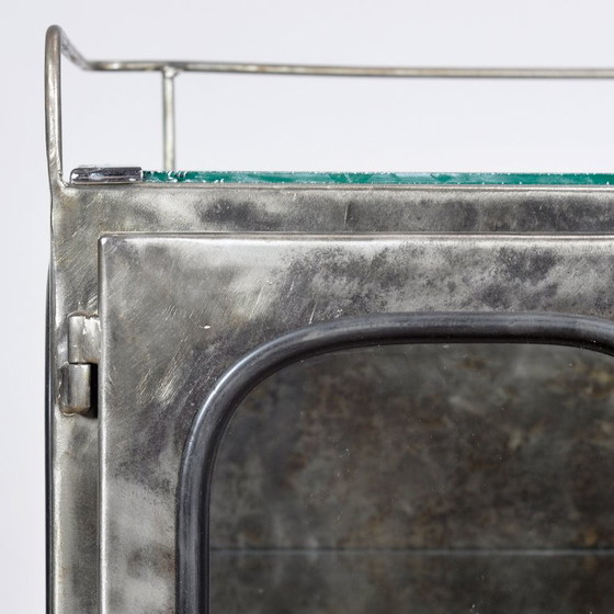 Vintage Ziekenhuiskast, jaren 70 – Kasten, Glass, Metal (photo 8 of 12)
