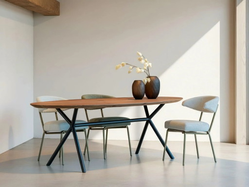 Noyer – RT Design, eettafels, Metal