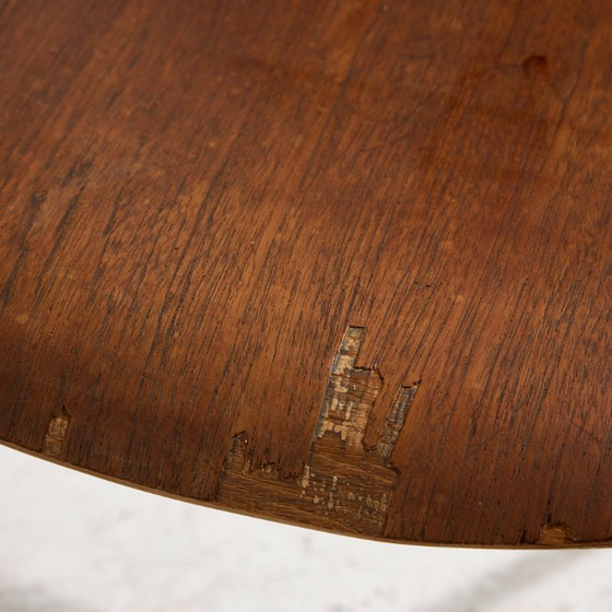 Image 1 of MK11023 Teak chair with writing tablet