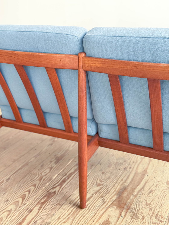 Image 1 of Mid-Century Modern Danish 2-Seat Sofa from Glostrup, 1950s