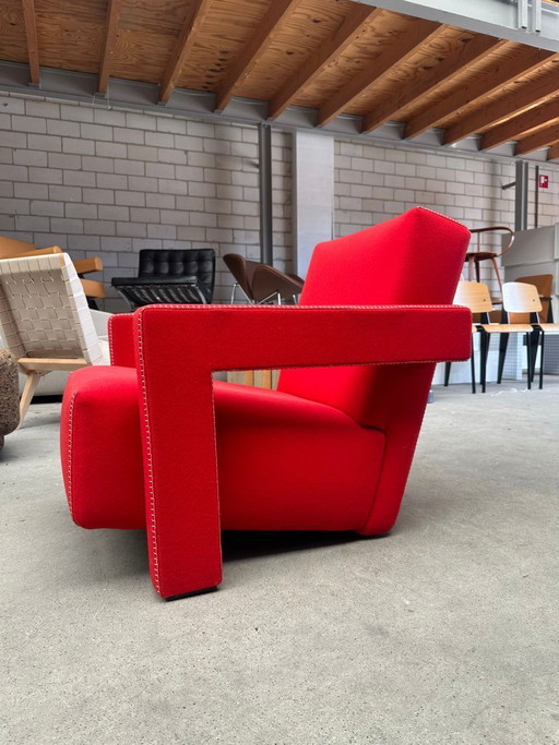 Sillón Cassina Utrecht de Gerrit Rietveld de Catshuis