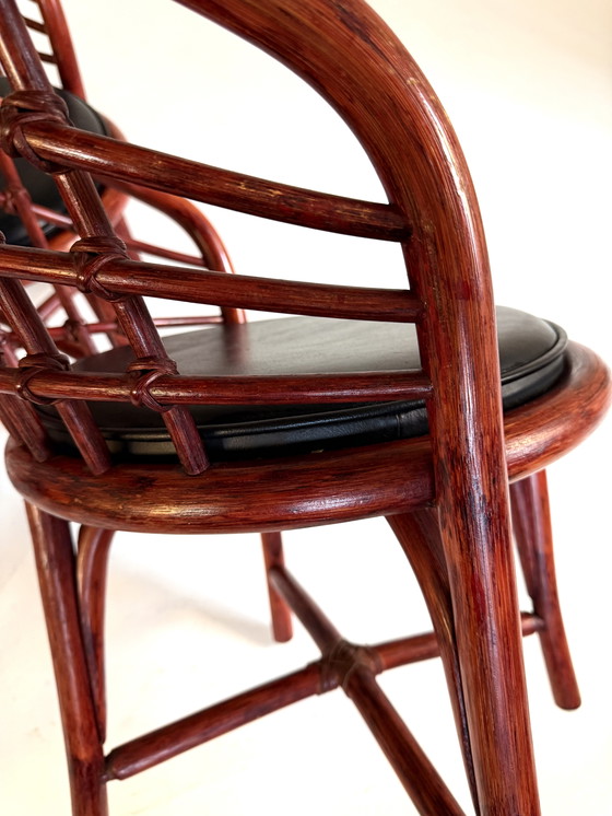 Image 1 of 6 sedie da pranzo vintage Manou anni '60