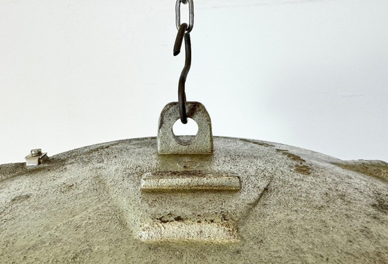 Image 1 of Lampada a sospensione industriale in ghisa a gabbia, anni '60