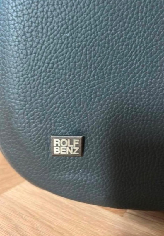 Image 1 of Divano Rolf Benz 6900 in tessuto e pelle