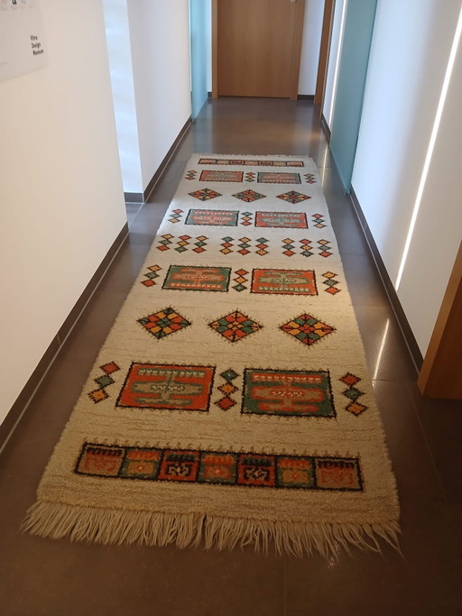 Mid Century Teppich Kelim /60er Jahre 