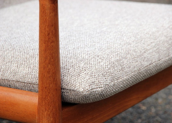 Coppia di poltrone scandinave, Svend Age Eriksen, Glostrup Mobelfabrik, 1963 – Textile, Wood (photo 8 of 9)