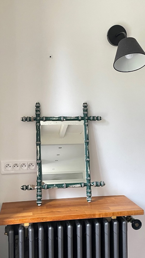 Specchio antico, noto anche come specchio di bambù – Glass (photo 12 of 26)