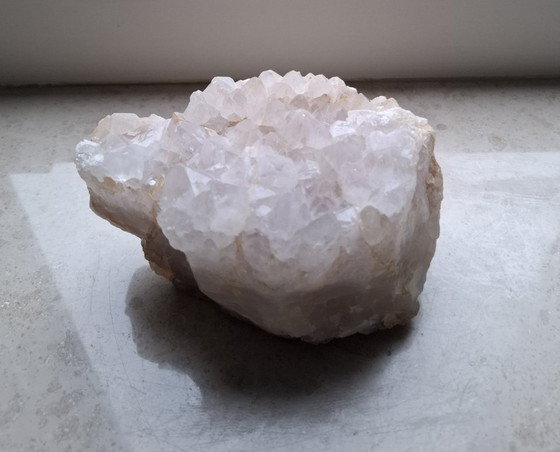 Wunderschöner großer echter weißer Achat Edelstein.💎 – witte agaat edelsteen.💎, Dekorative Objekte (photo 4 of 12)