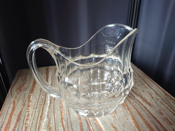 Image 1 of Art Deco Pressglas-Wasserkanne