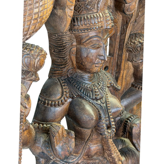 Zuid-Indisch Meenakshi Paneel – Wanddecoratie (photo 5 of 10)
